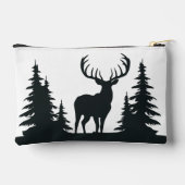 Big Buck Tussen Pine Trees Etui (Achterkant)