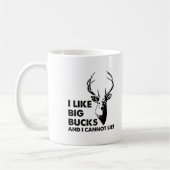 Big Bucks Funny Mug Koffiemok (Links)