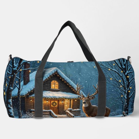  Big Buck's Snowy Christmas Visit Plunjezak (Voorkant)