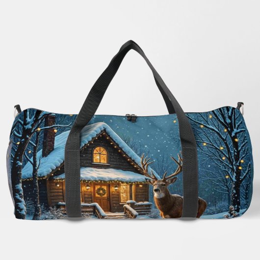  Big Buck's Snowy Christmas Visit Plunjezak (Achterkant)