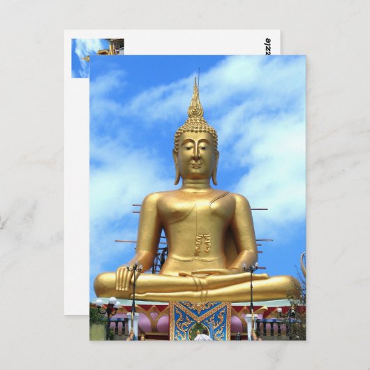 Big Buddha Briefkaart (Voorkant / Achterkant)