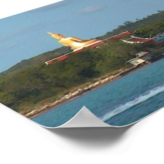Big Buddha Island, Thailand Poster (Hoek)