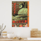 Big Buddha of Todaiji Temple Asano Takeji 1953 Poster (Keuken)