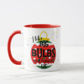 Big Bulbs Funny Christmas Holiday Stocking Stuffer Mok (Links)