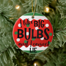 Big Bulbs Gepersonaliseerd Grappige Kerstboom