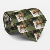 Big Bull Elk met Large Antler Stropdas (Opgerold)
