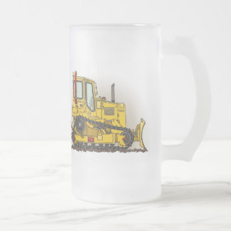 Big Bulldozer Dozer Glass Mok