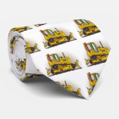 Big Bulldozer Dozer Stropdas (Opgerold)