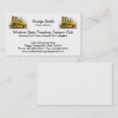 Big Bulldozer Dozer Visitekaartje (Voorkant / Achterkant)