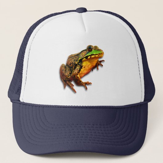 Big Bullfrog Grote kikker met Attitude Trucker Pet (Voorkant)