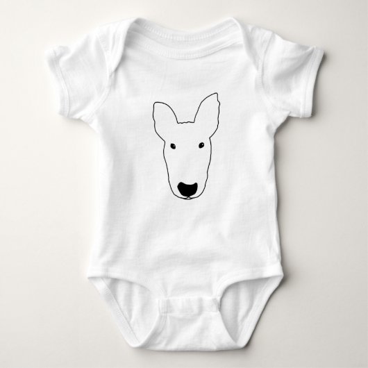 Big Bullie Face Baby T Shirt (Voorkant)