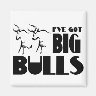 Big Bulls - Funny Farmer Magneet