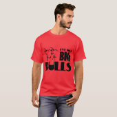 Big Bulls - Funny Farmer T-shirt (Voorkant volledig)