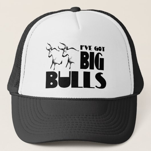 Big Bulls - Funny Farmer Trucker Pet (Voorkant)