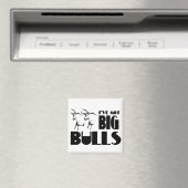 Big Bulls - Grappige Boer Magneet (Insitu (Vaatwasser))