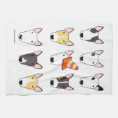 Big Bully (9 hondenontwerp) Thea Towel Doordwervel Theedoek (Horizontaal)