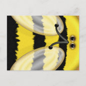 Big Bumble Bee Briefkaart (Voorkant)