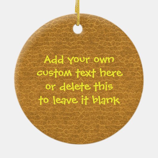 Big Bumble Bee Keramisch Ornament (Achterkant)