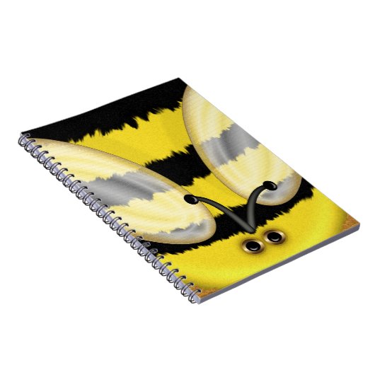 Big Bumble Bee Notebook Notitieboek (Rechterzijde)