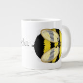 Big Bumble Bee Personalized Jumbo Mok (Voorkant rechts)