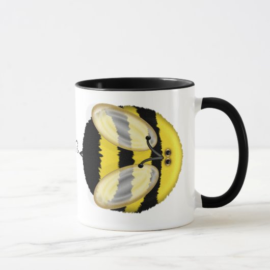 Big Bumble Bee Personalized Mug Mok (Rechts)