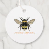 Big Bumble Bee Retail Bedankjes Labels (Voorkant)
