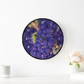 Big Bunch van Juicy Paarse druiven Grote Klok (Huis)