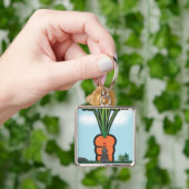Big Bunneh Carrot Sleutelhanger (Hand)
