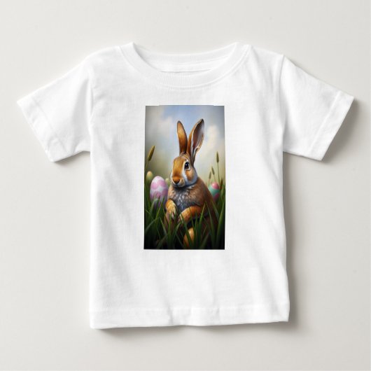 Big Bunny Baby Shirt 🐰💖 (Voorkant)