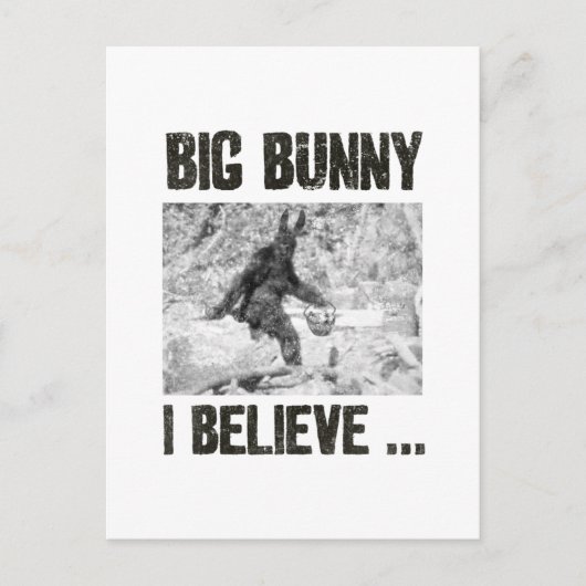 Big Bunny Briefkaart (Voorkant)