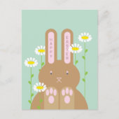 Big Bunny Holiday Briefkaart (Voorkant)