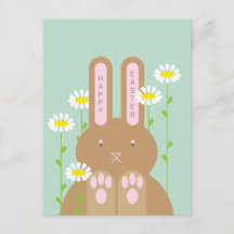 Big Bunny Holiday Briefkaart