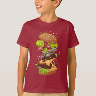 Big Burger, aangepaste shirten en jassen T-shirt