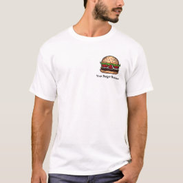 big burger business food t-shirt