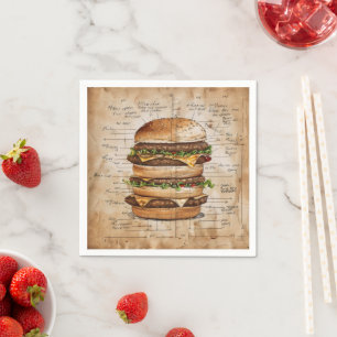Big Burger old-school diagram Servet