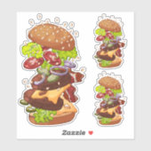 Big Burger Sticker (Vel)