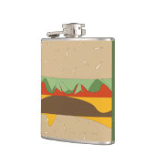 Big Burger TakoverFlask Heupfles (Links)