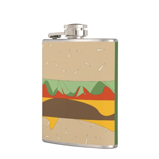 Big Burger TakoverFlask Heupfles (Links)