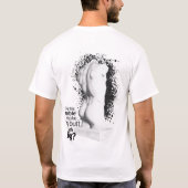 Big Butt Marble Statue T-shirt (Achterkant)