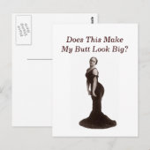 Big Butt Post Card Briefkaart (Voorkant / Achterkant)
