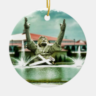 Big Butter Jesus raakt Jezus aan Keramisch Ornament