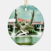 Big Butter Jesus raakt Jezus aan Keramisch Ornament (Links)