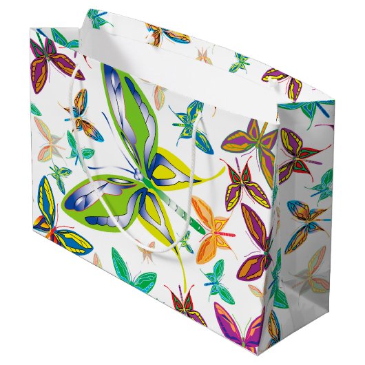 Big Butterfly Dreams Groot Cadeauzakje (Achterkant Gekanteld)