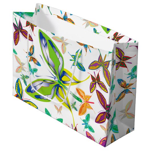 Big Butterfly Dreams Groot Cadeauzakje (Voorkant Gekanteld)