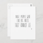 Big Butts Briefkaart (Voorkant / Achterkant)