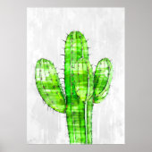 Big Cactus Plant Poster (Voorkant)