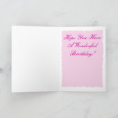 Big Cake Verjaardag Kaart (Binnen)