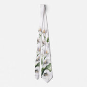 Big calla lilies stropdas (Achterkant)