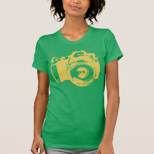 Big Camera Photography T-Shirt
