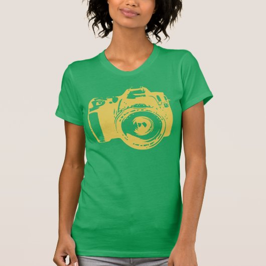 Big Camera Photography T-Shirt (Voorkant)